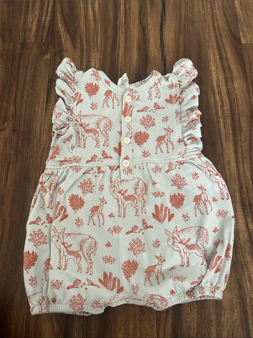 Kate Quinn Babe Deer Print Romper